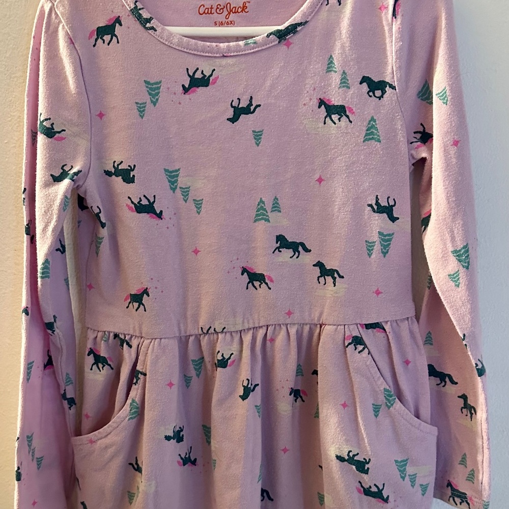 Girls Unicorn Cat & Jack Dress